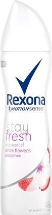 Rexona Stay Fresh White Flowers & Lychee (Spray, 150 ml)