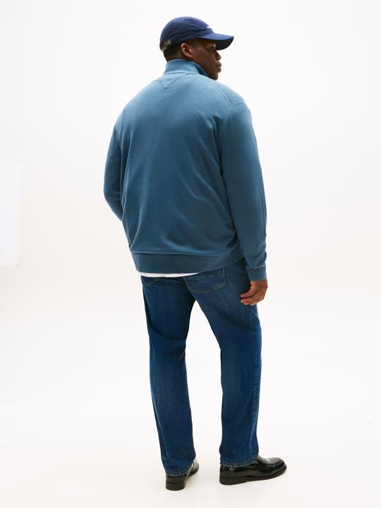 Image du produit Tommy Hilfiger Pull en Coton Essentiel avec Fermeture Éclair et Col Montant (3XL)