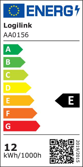 Energie-Label LogiLink AA0156 (Ringleuchte)