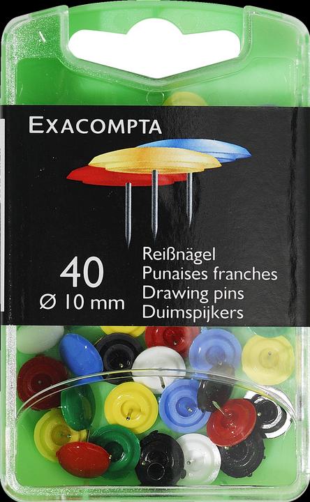 Exacompta Markiernadeln (40 Stück, 7 mm)