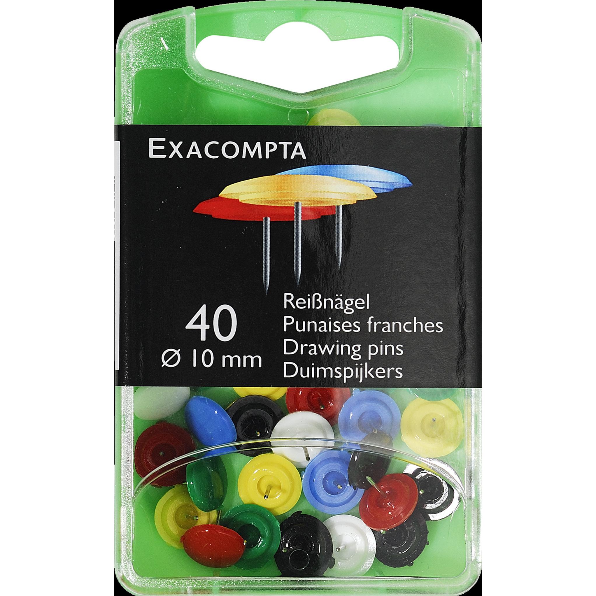 Exacompta, Nägel, Markiernadeln (40 Stück, 90 mm)