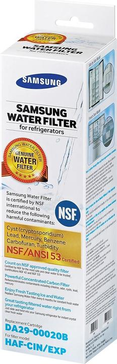 Actual product image Samsung HAF-CIN/EXP water filter (1x)