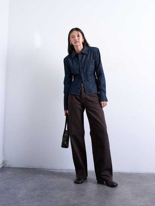 Spokey Normal geschnitten Mid Rise Jeans Weit geschnitten (32)