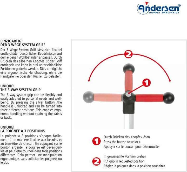 Produktbild Andersen Unus Shopper Famke