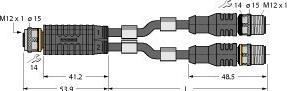 Produktbild Turck Zweifachverteiler