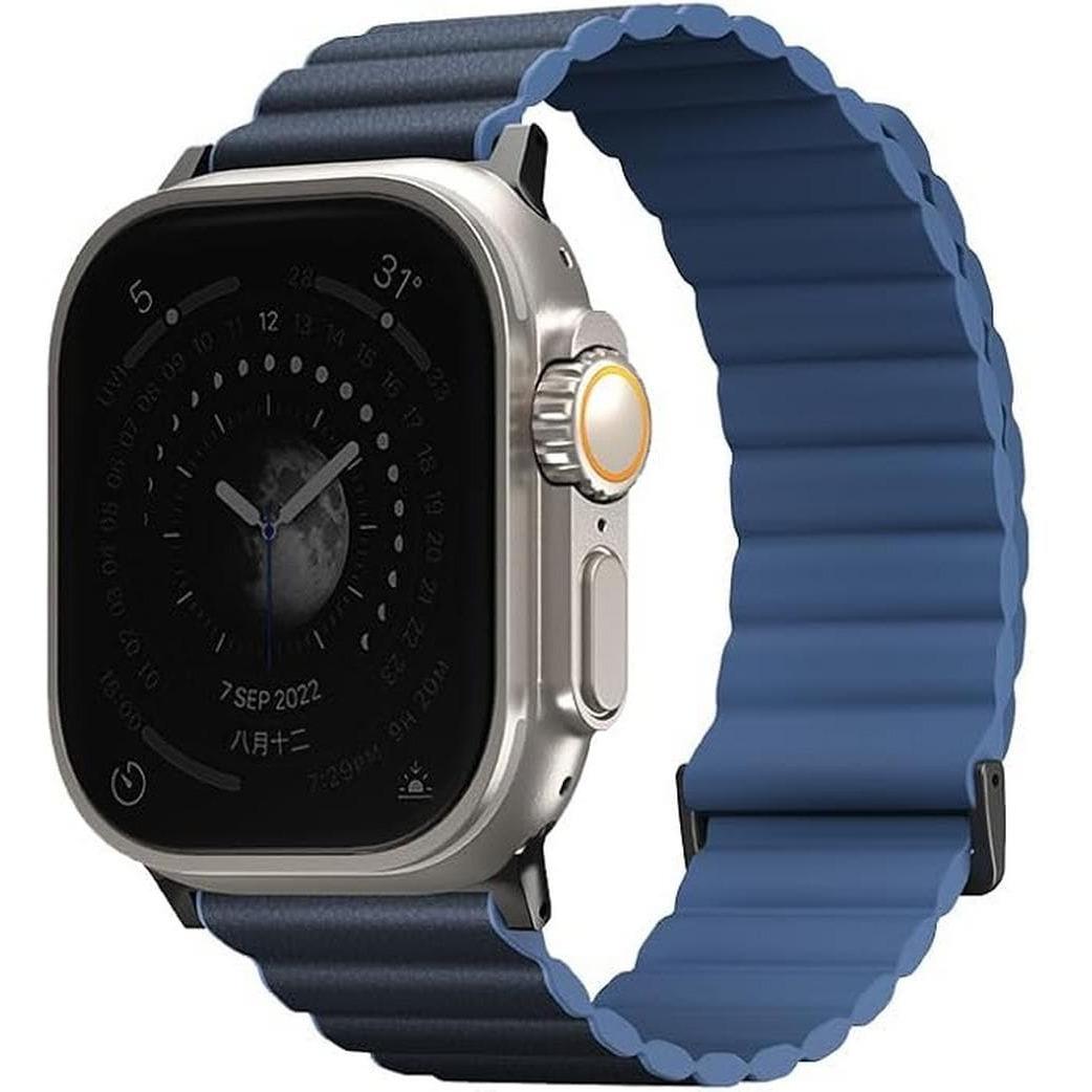 Uniq pasek Revix Premium Apple Watch Series 1/2/3/4/5/6/7/8/SE/SE2/Ultra 42/44/45/49mm Edition Rever (Genuine Leather, S...