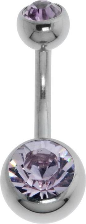 Immagine prodotto Bijouteria Piercing ventre (Titanio, Vetro (di orologio))