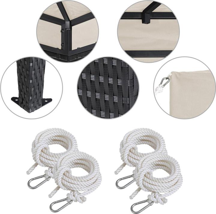 Image du produit Deuba Kiosque (300 cm, 300 cm)