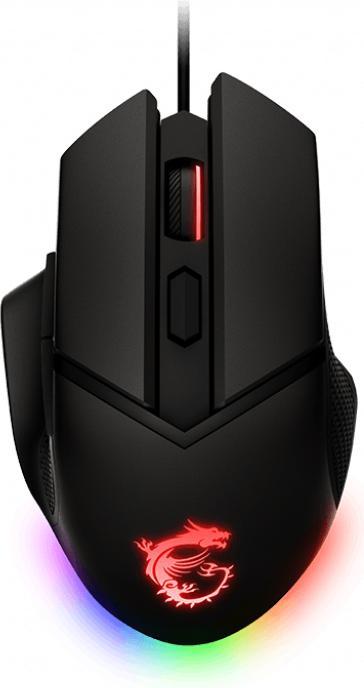 Immagine prodotto MSI Clutch GM08 Mouse per computer USB tipo A ottico 4200 DPI Per entrambe le mani (Cablato)