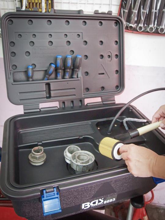 Actual product image BGS Parts Washer 230 V