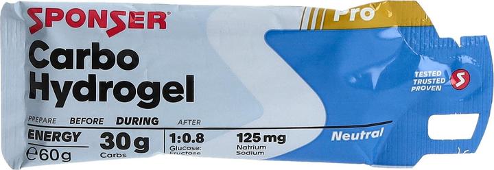 Image du produit Sponser Carbo Hydrogel (1 pcs, 60 g)