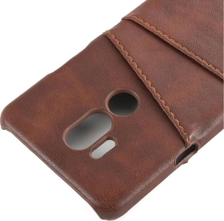 Produktbild Screenguard LG G7 ThinQ CardCaddy Leder Backcase mit Kartenfächern (LG G7 ThinQ)