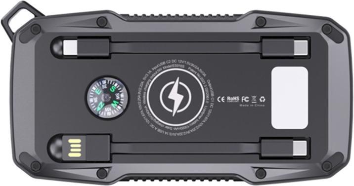 Image du produit Basic Nature Powerbank Survival 10000 mAh (10000 mAh, 22.50 W)