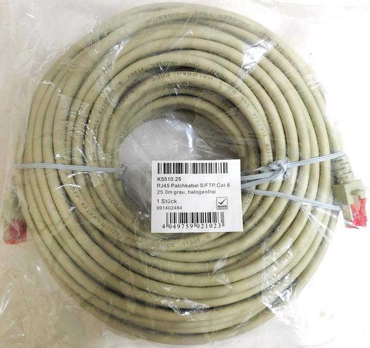 Produktbild EFB Elektronik Netzwerkkabel (S/FTP, CAT6, 25 m)