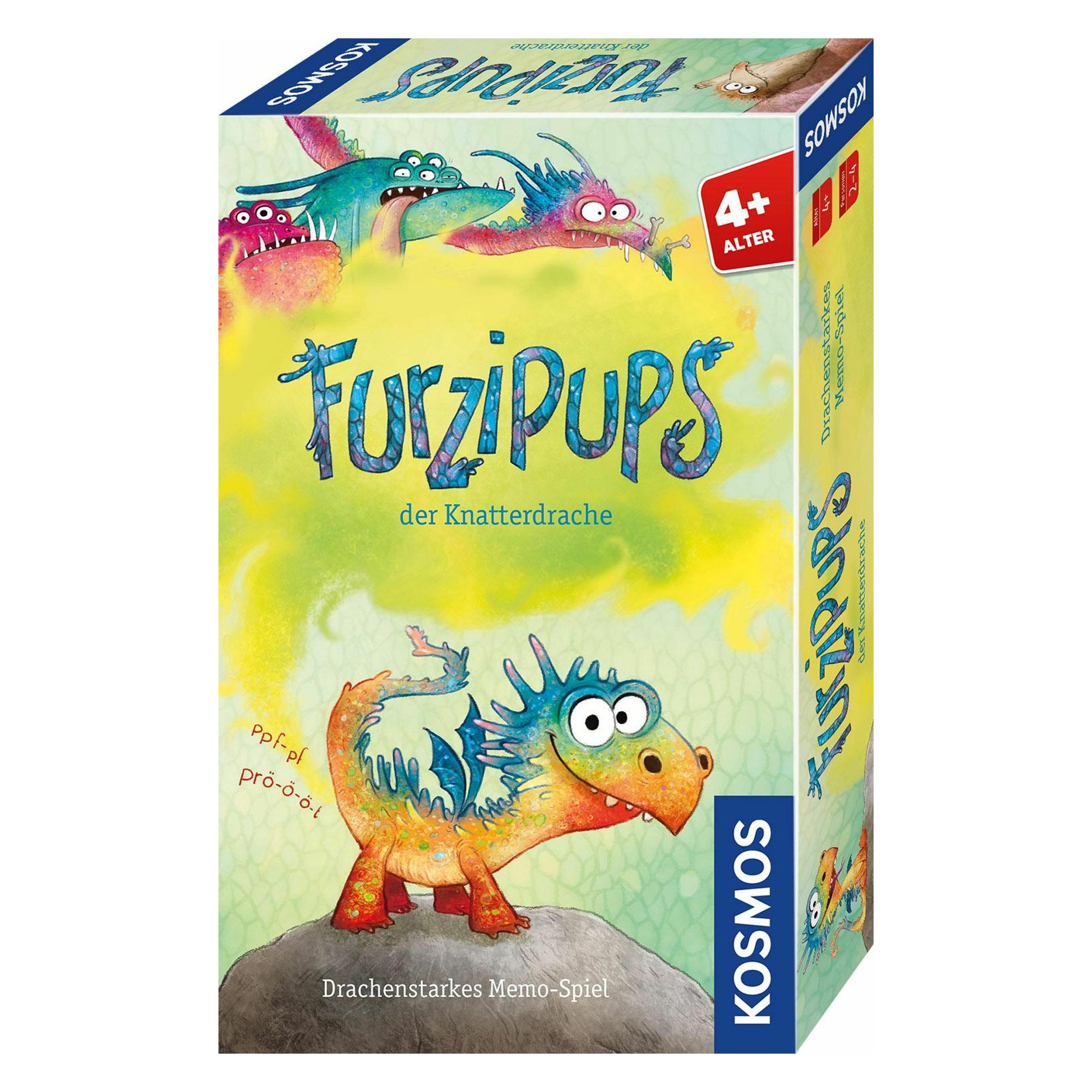 Kosmos Furzipups der Knatterdrache - Mitbringspiel (Deutsch, 2 - 4 Spieler) (712730)
