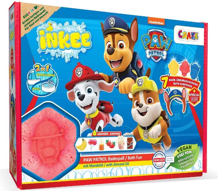 Produktbild Craze Inkee Überraschungsbox Paw Patrol (Badekugeln)