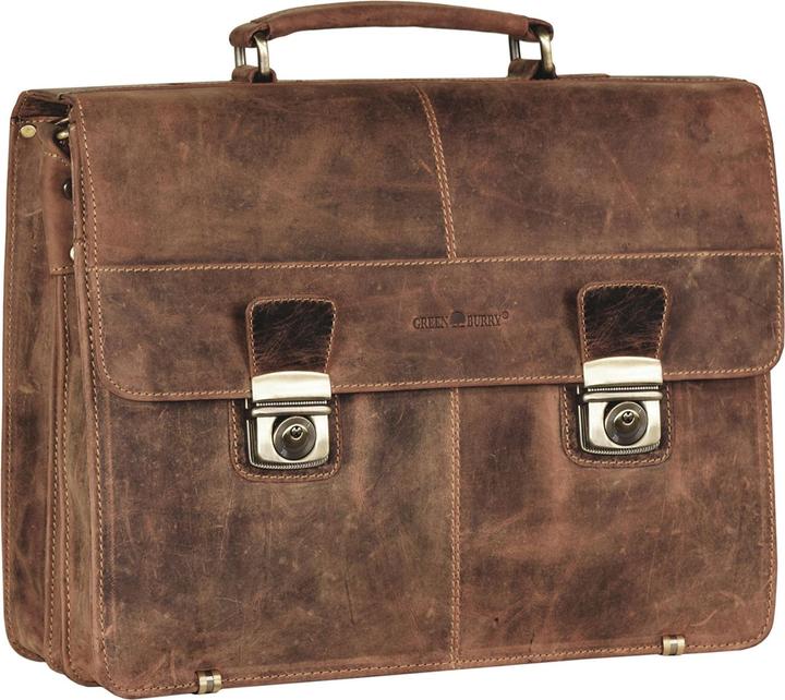 Produktbild Greenburry Vintage XL Aktentasche Leder 40 cm (12 l)