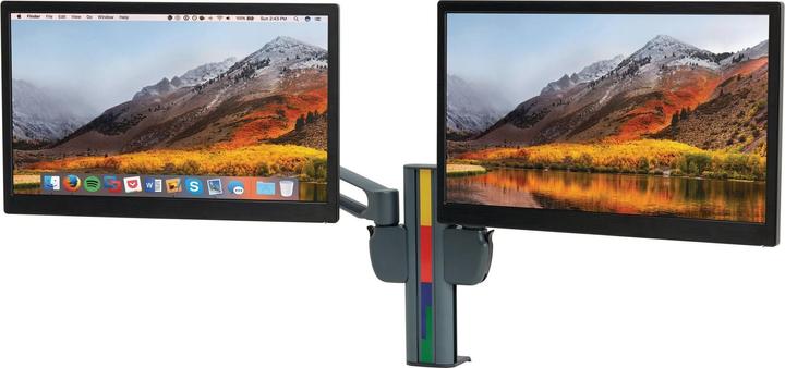 Actual product image Kensington K60273WW SmartFit Dual Monitor Arm 4Heights Vesa 75 100 (Table, 10.10")