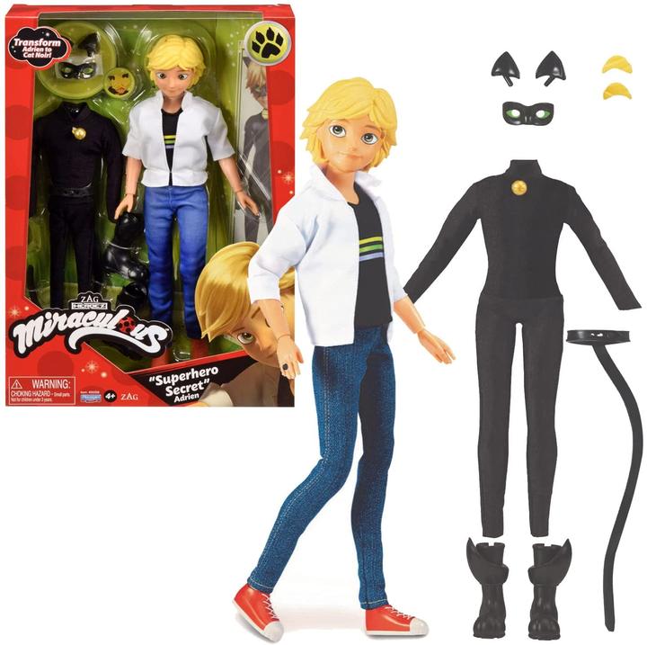 Produktbild Miraculous Adrien mit 2 Outfits