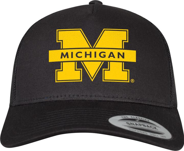 Produktbild Merchcode Michigan Logo Trucker Cap - 211323 (One Size)