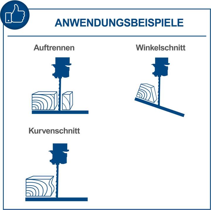 Produktbild Scheppach BASA3 Bandsäge 400V 50Hz 700W - 205mm (Bandsäge)