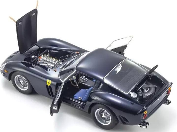 Immagine prodotto Kyosho Sportwagen Ferrari 250 GTO 1963 Dunkelblau 1:18