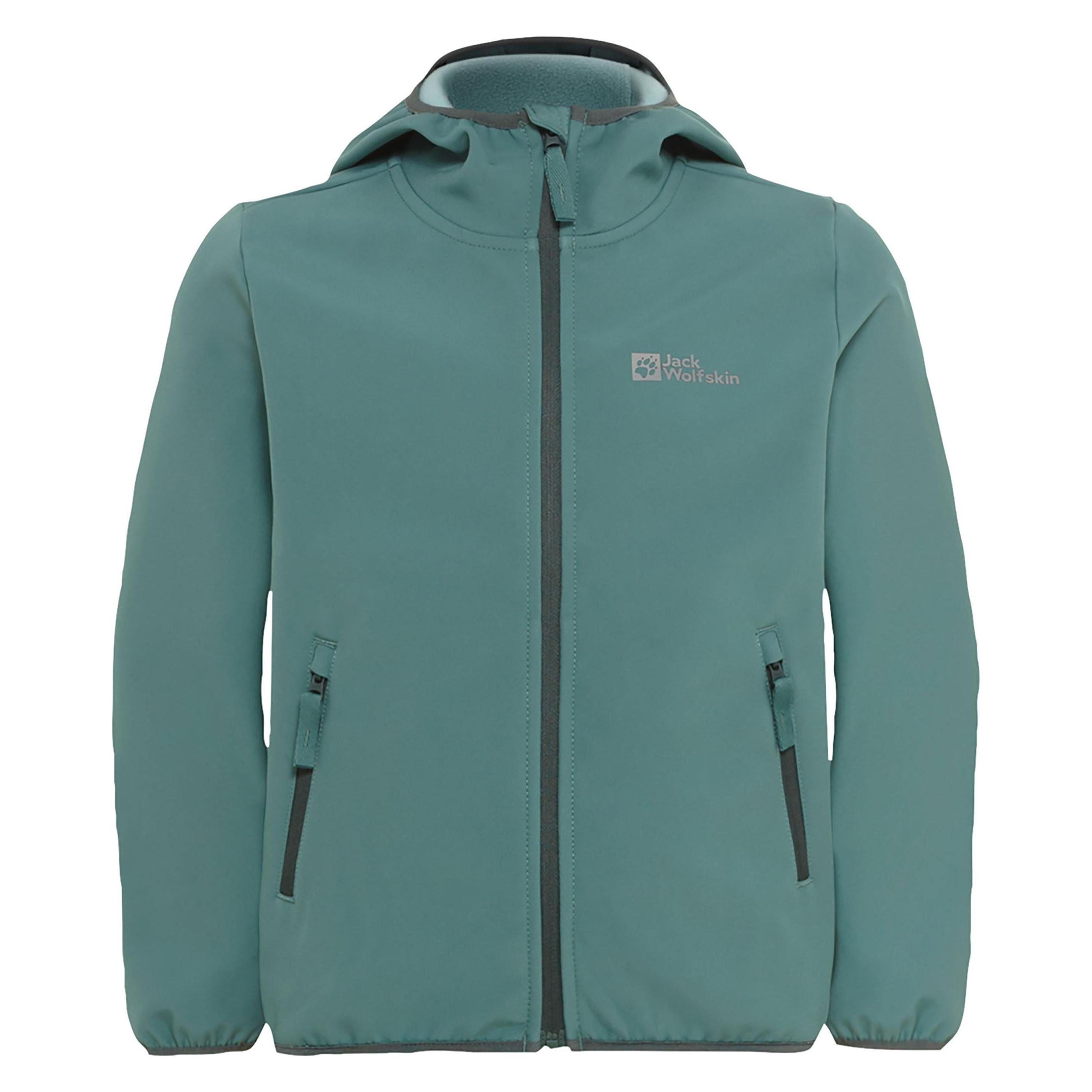 Jack Wolfskin, Jongens, Outdoor Jassen, Fourwinds Jacket Kids (128), Groen, 128
