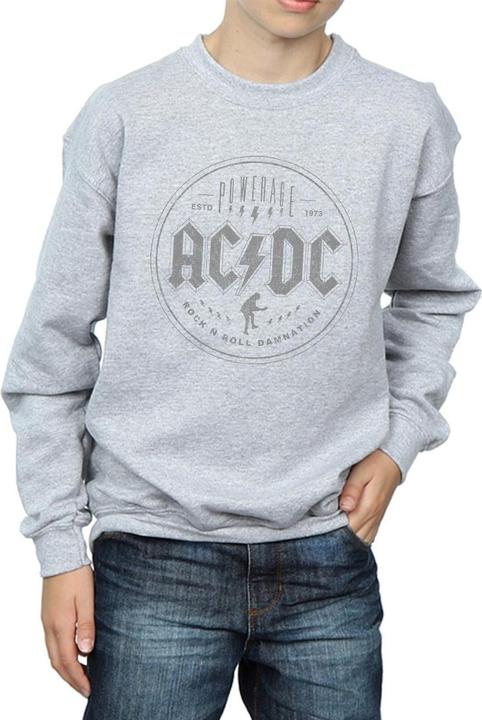 Produktbild AC/DC Rock N Roll Damnation Black Sweatshirt Jungen (128)