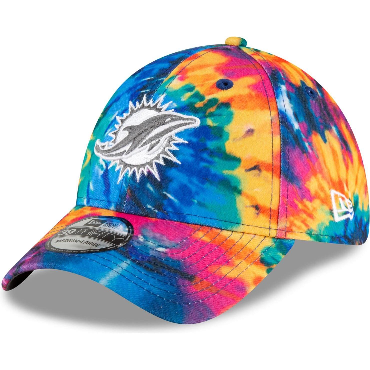 New Era, Herren, Cap, 39Thirty Stretchfit NFL Crucial Catch 2020, Mehrfarbig, (M)