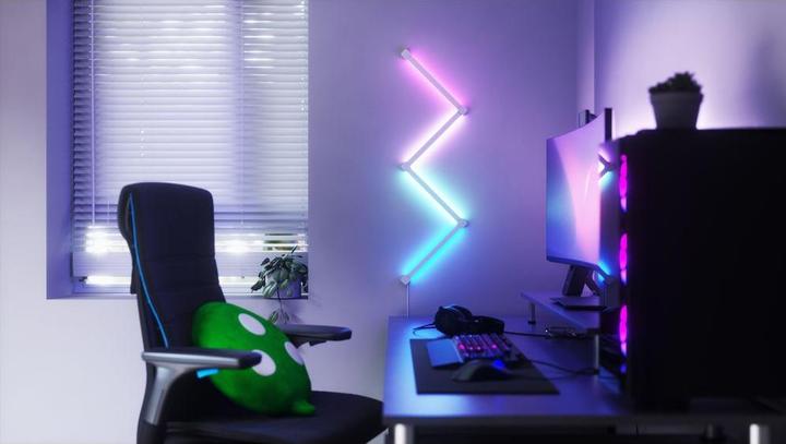 Image du produit Nanoleaf Set de démarrage Lines Squared (Multicolore, 252 cm, Intérieur)