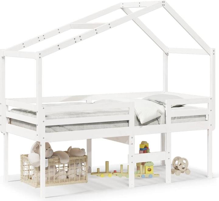 Actual product image vidaXL Loft bed with roof (80 x 200 cm)