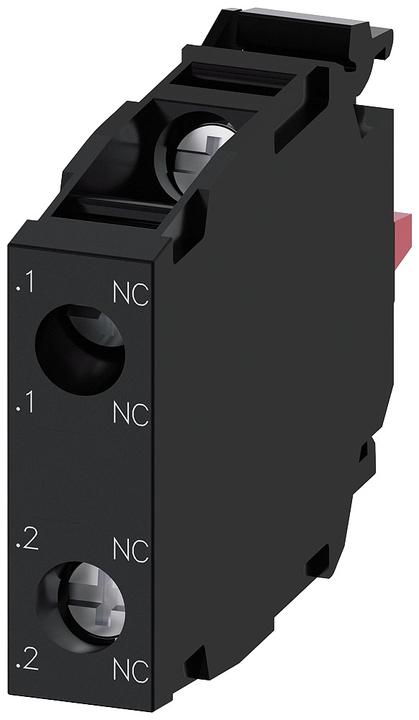 Image du produit Siemens Support de plaque frontale Contact Block 2NC