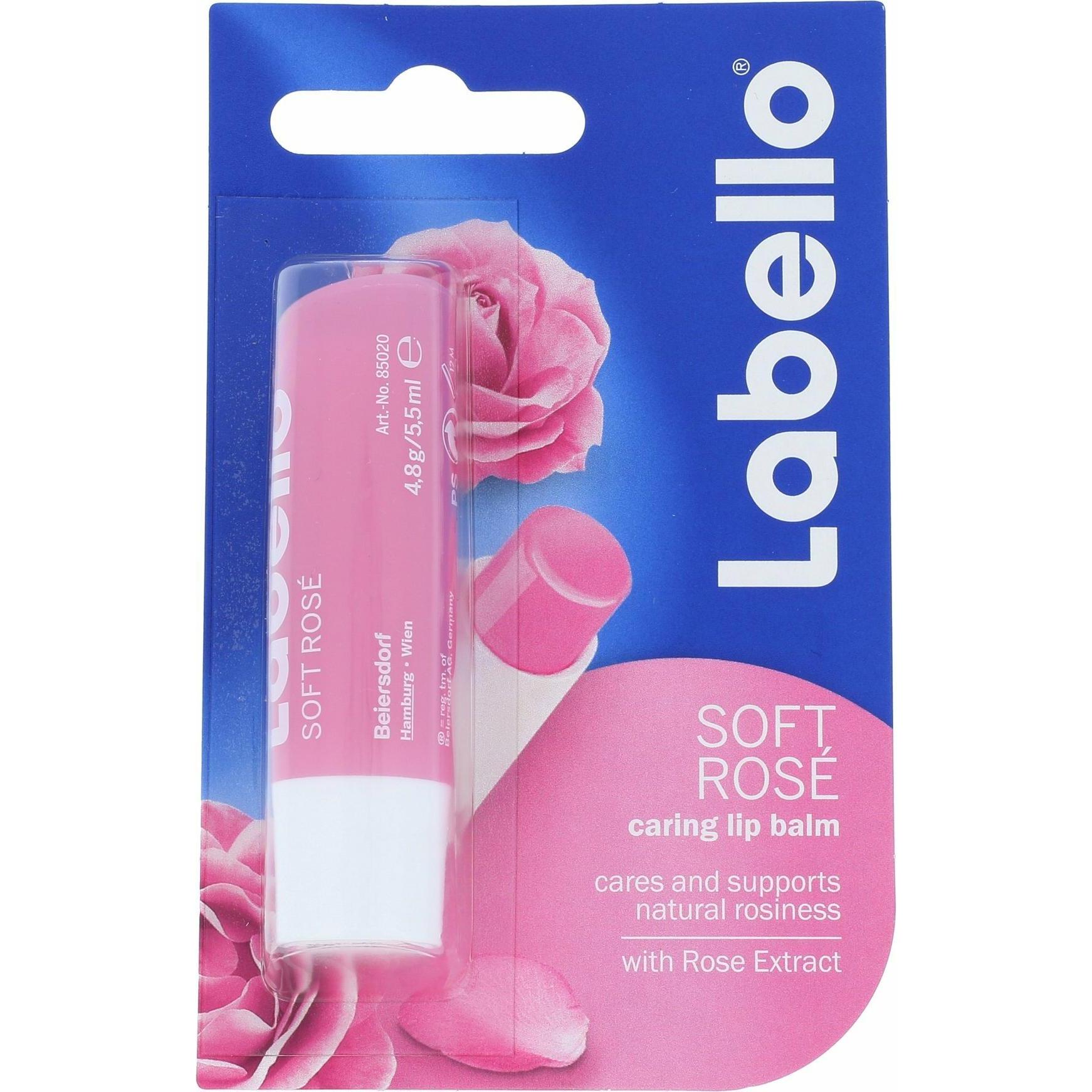 Thumbnail - Labello, Lippenpflege, Soft Rose (Pflegestift, 5.50 ml)