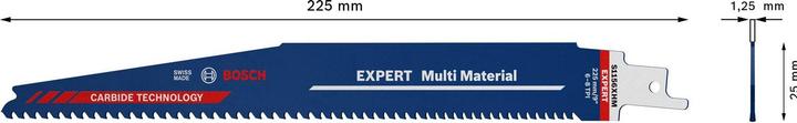 Produktbild Bosch Professional Zubehör EXPERT ‘Multi Material’ S 1156 XHM Säbelsägeblatt, 3 Stück