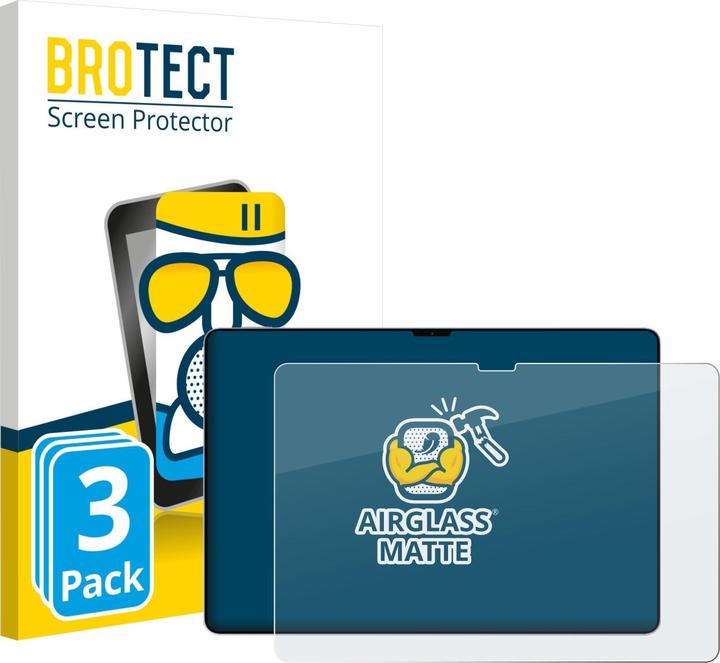 Actual product image BROTECT AirGlass Glass Matte (3 pcs., Xiaomi Pad 7)