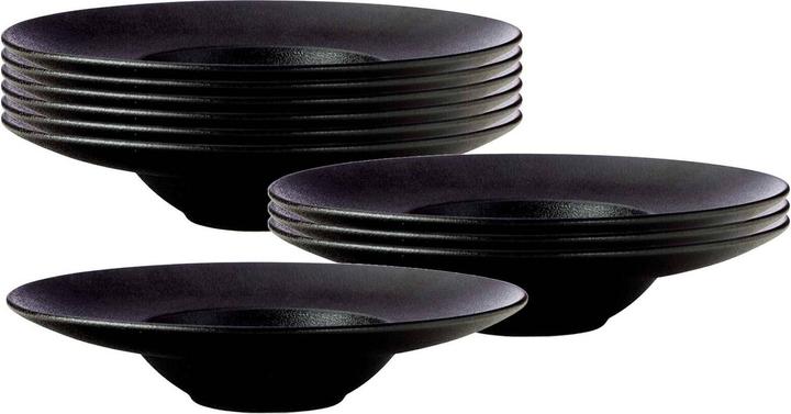 Actual product image Maxwell & Williams Pasta- und Suppenteller Caviar Black (10 x, 28 cm)