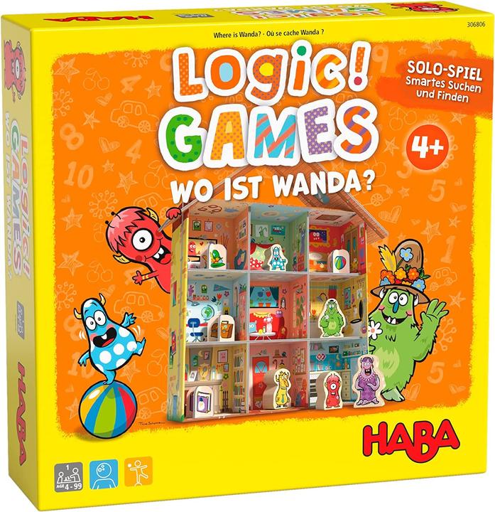 Haba Logic GAMES Where is Wanda (German)
