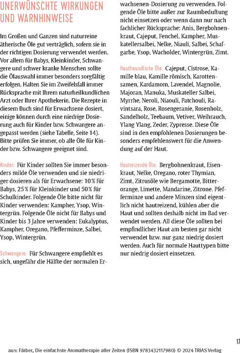 Produktbild Die einfachste Aromatherapie aller Zeiten (Deutsch, Susanna Färber, 2024)