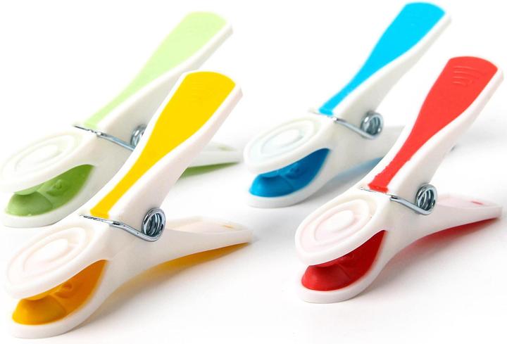 Actual product image FTM Clothespins 24 pieces, Multicolor