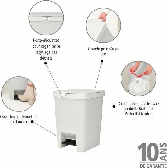 Image du produit Brabantia StepUp Bin (25 l)