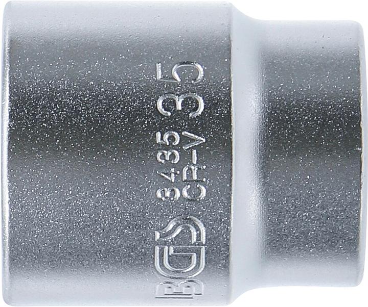 Actual product image BGS Socket, Hexagon 20 mm (3/4") Drive 35 mm (35 mm)