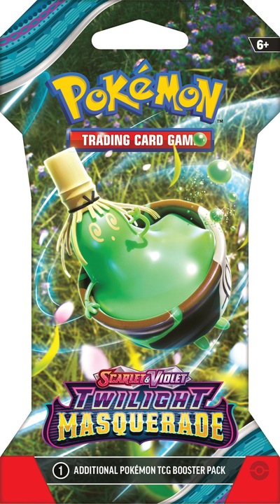 Actual product image Pokémon Twilight Masquerade (English, Booster Pack)