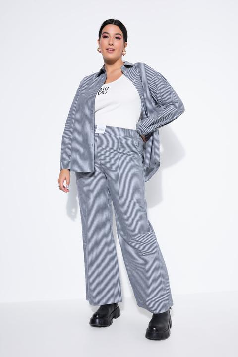 Produktbild Studio Untold Streifenhemd, Oversize Shape, Patch (50, 52)