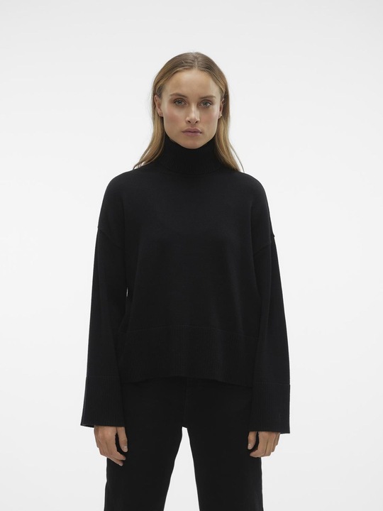 Actual product image Vero Moda VMGISELA LS ROLL NECK KNIT VMA Knitted Sweater (S)