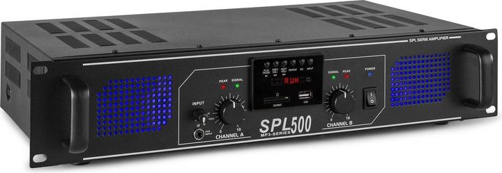 Immagine prodotto Skytec Amplificatore di potenza SPL 500MP3 (Fase finale)