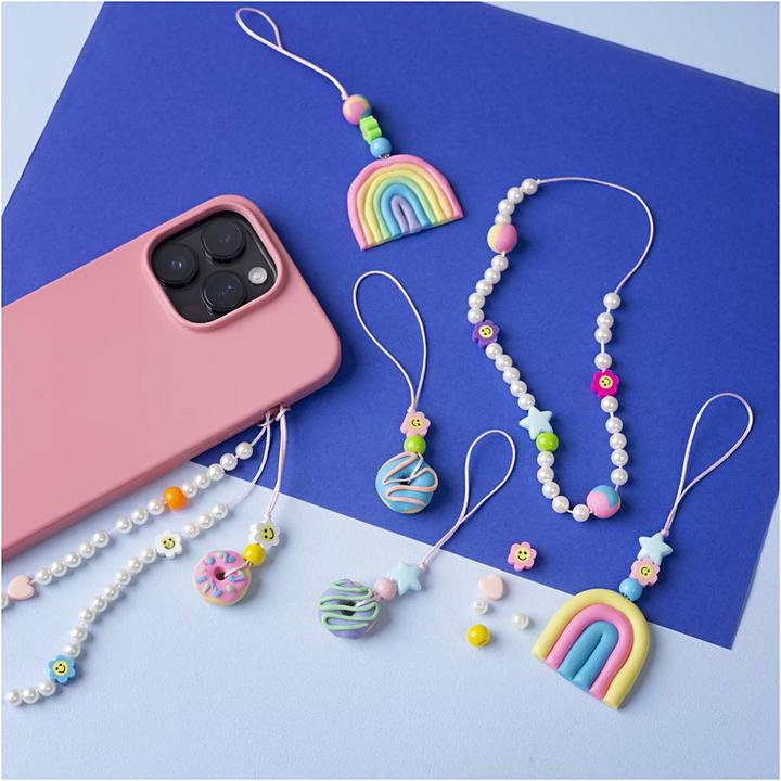 Produktbild Creativ Company Mini Craft Kit Modelling - Mobile charm - assorted colours (977850)