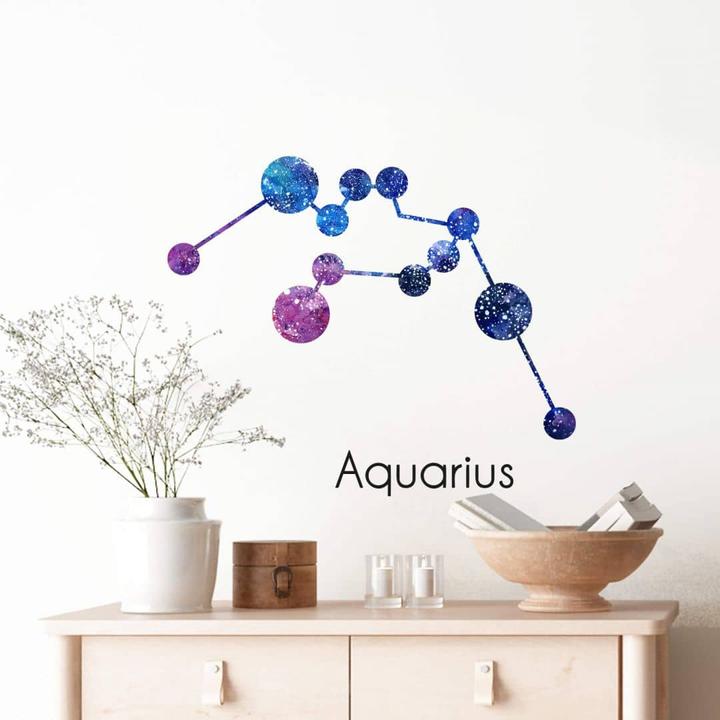 Actual product image Trenddeko Constellation Aquarius Aquarius (30 x 21 cm)