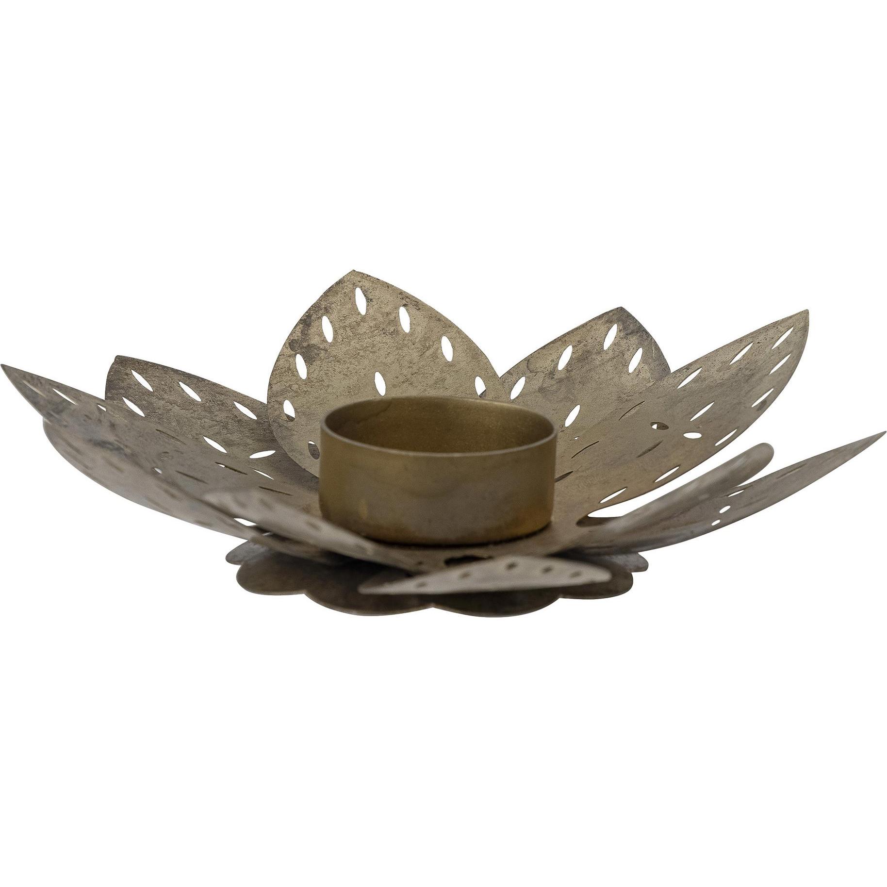 Bloomingville, Windlicht, Arras Votive, Bronze, Metal (12 x, Ø 14 cm)