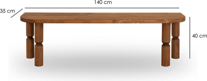 Immagine prodotto Skye Decor Ida (140 x 40 x 35 cm)