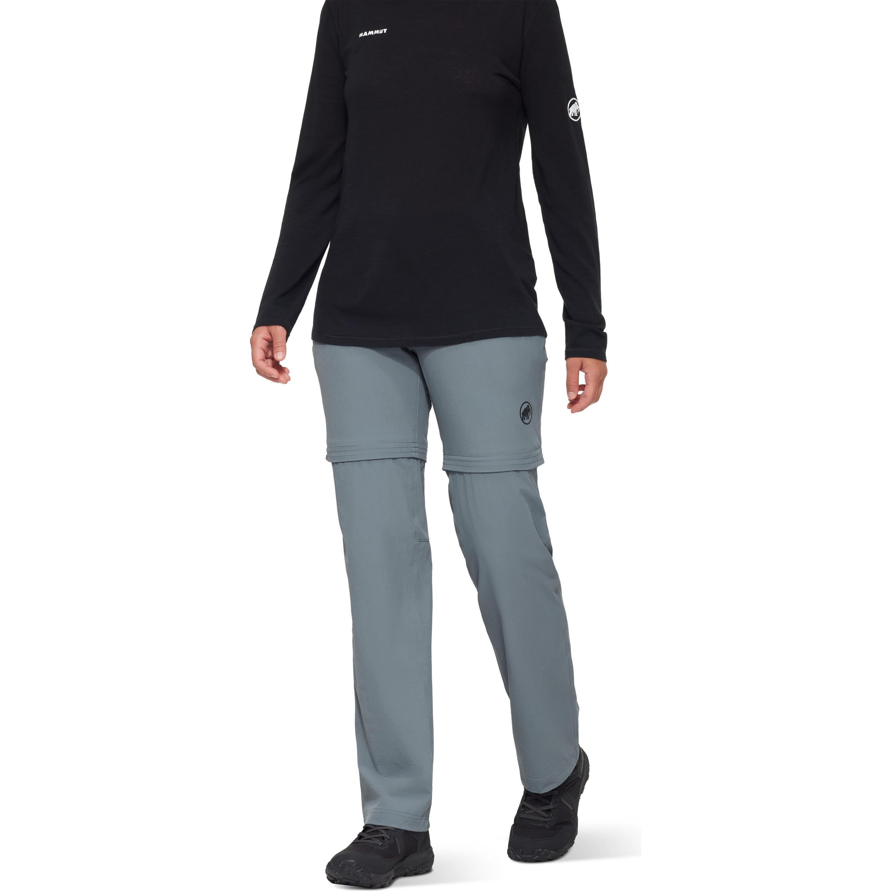 Thumbnail - Mammut, Damen, Outdoorhose, Hiking V Zip Off Pants Women (32), Grau, 32